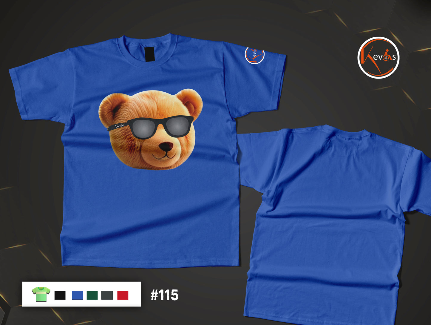 Confident Teddy Bear Graphic Shirt