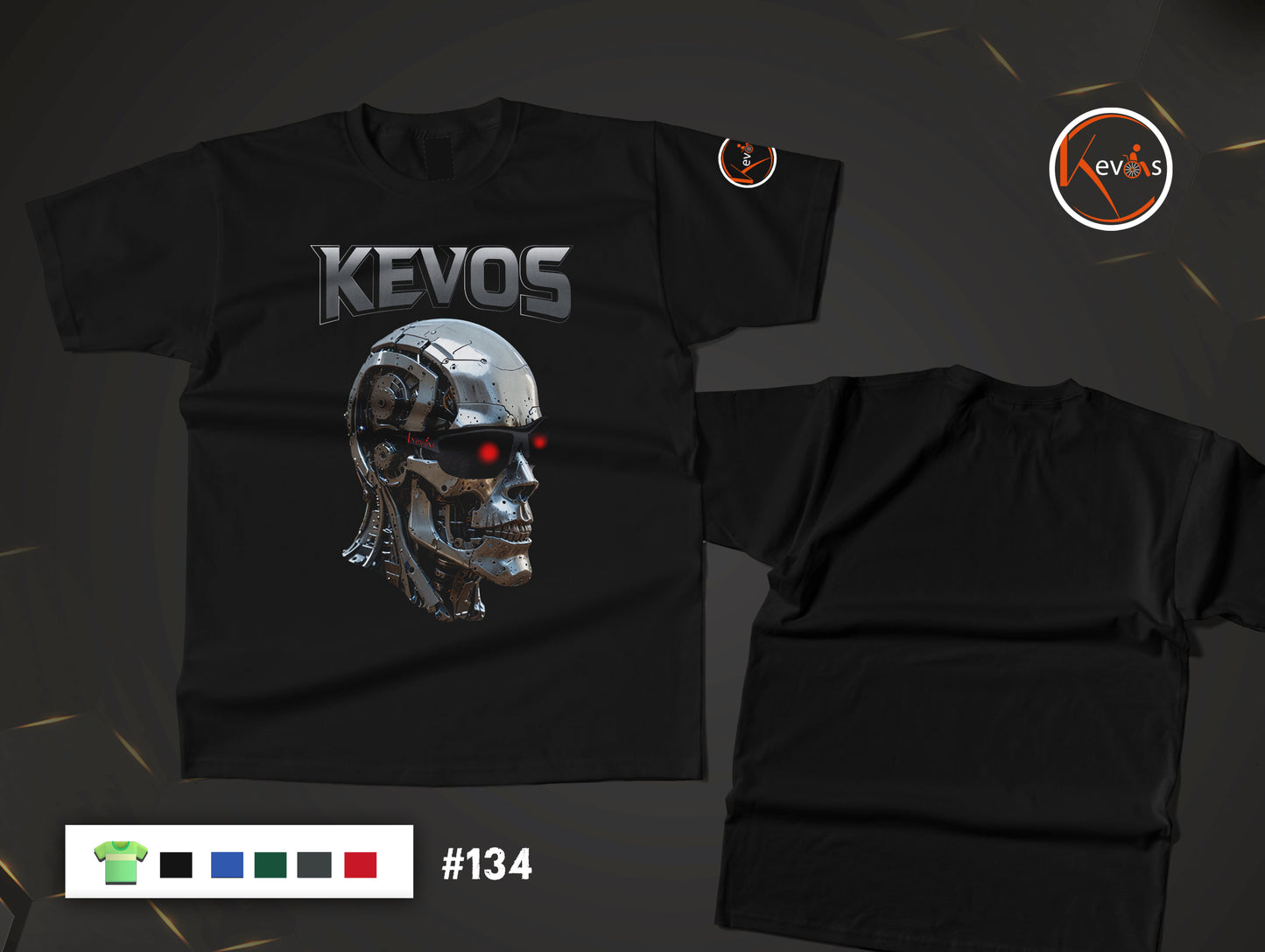 Kevos Terminator Strength Mindset Statement Shirt