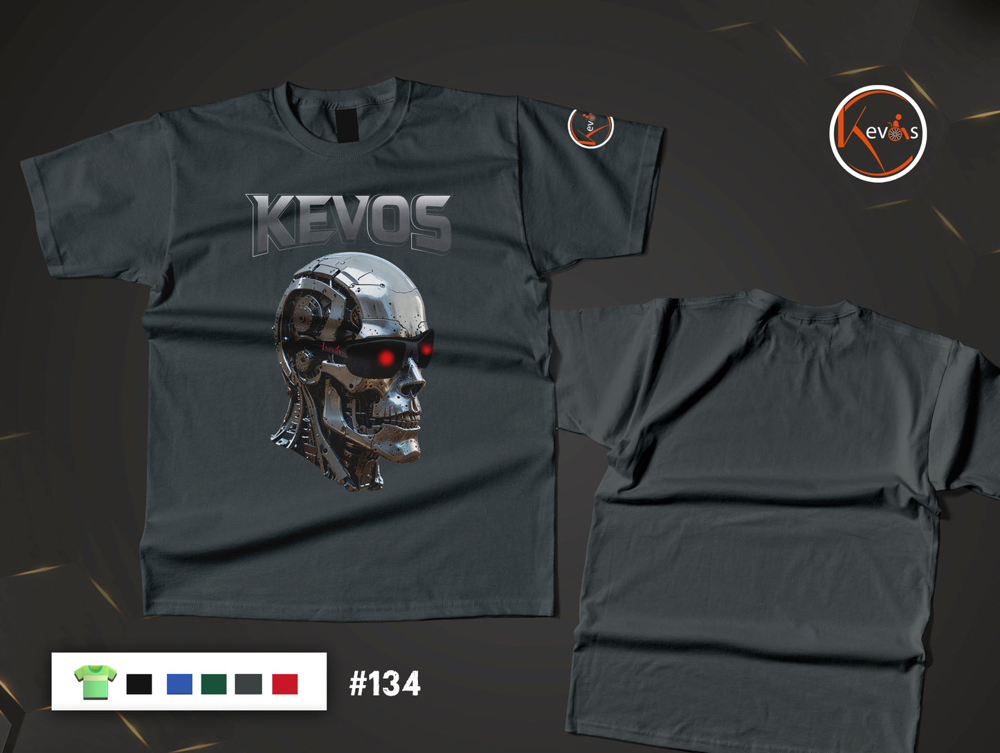 Kevos Terminator Strength Mindset Statement Shirt