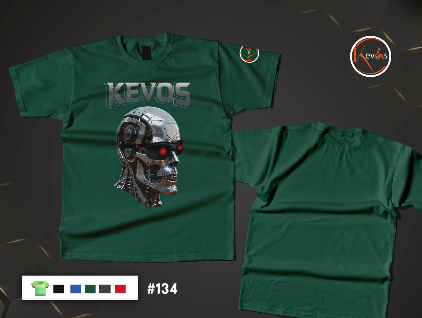 Kevos Terminator Strength Mindset Statement Shirt
