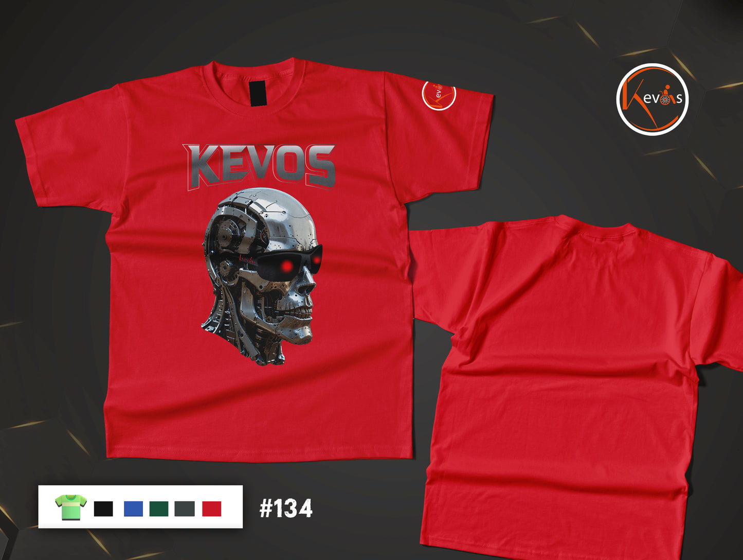 Kevos Terminator Strength Mindset Statement Shirt