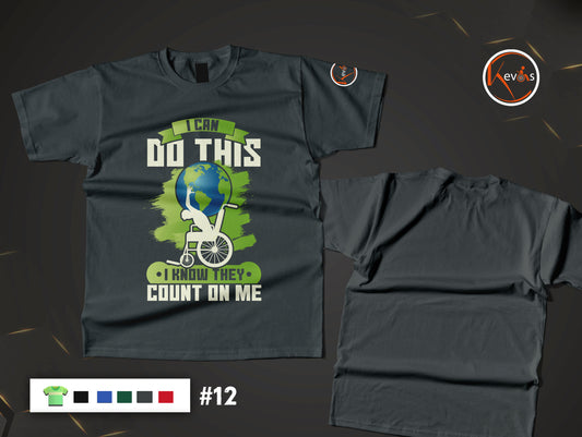 I Can Do This Inspirational Disability Empowerment Shirt