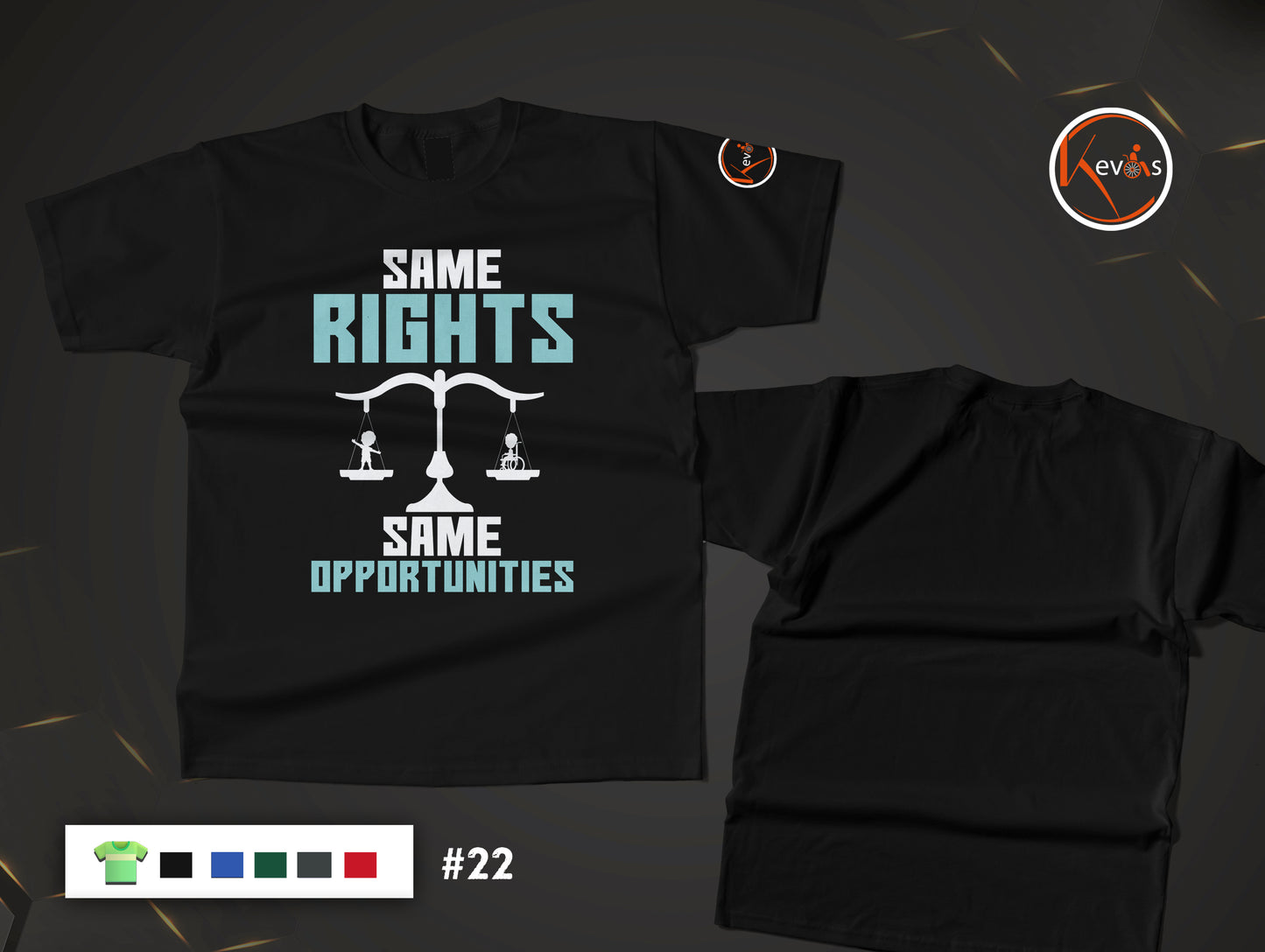 Same Rights Same Opportunities Adaptive Boy Shirt