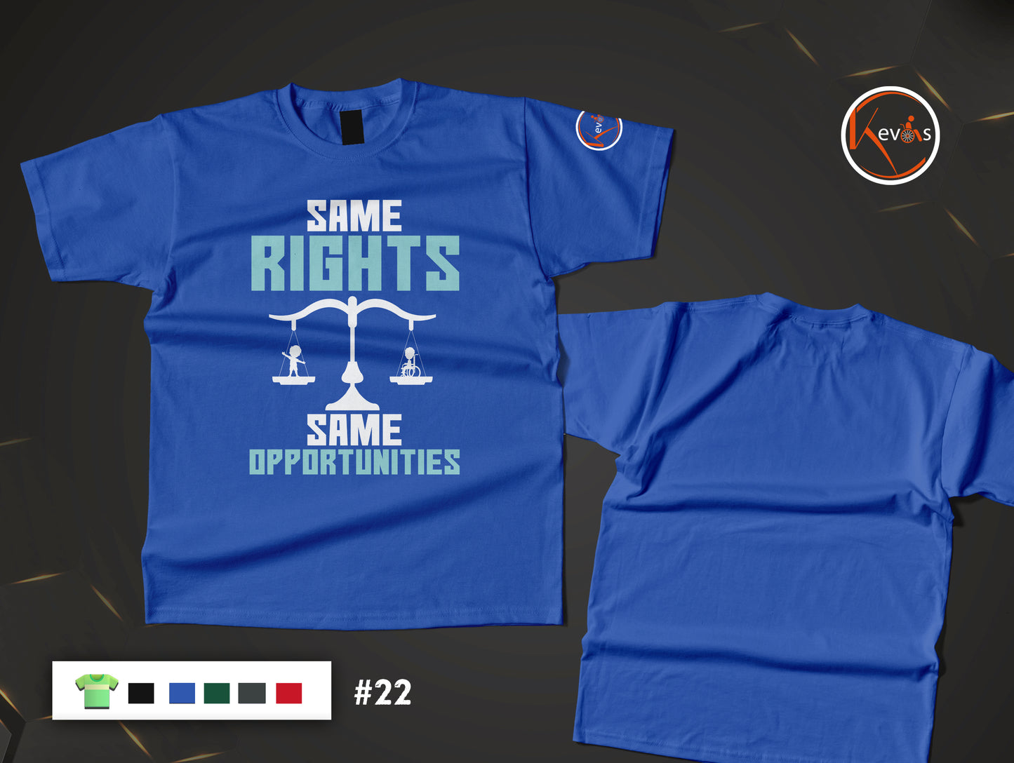 Same Rights Same Opportunities Adaptive Boy Shirt