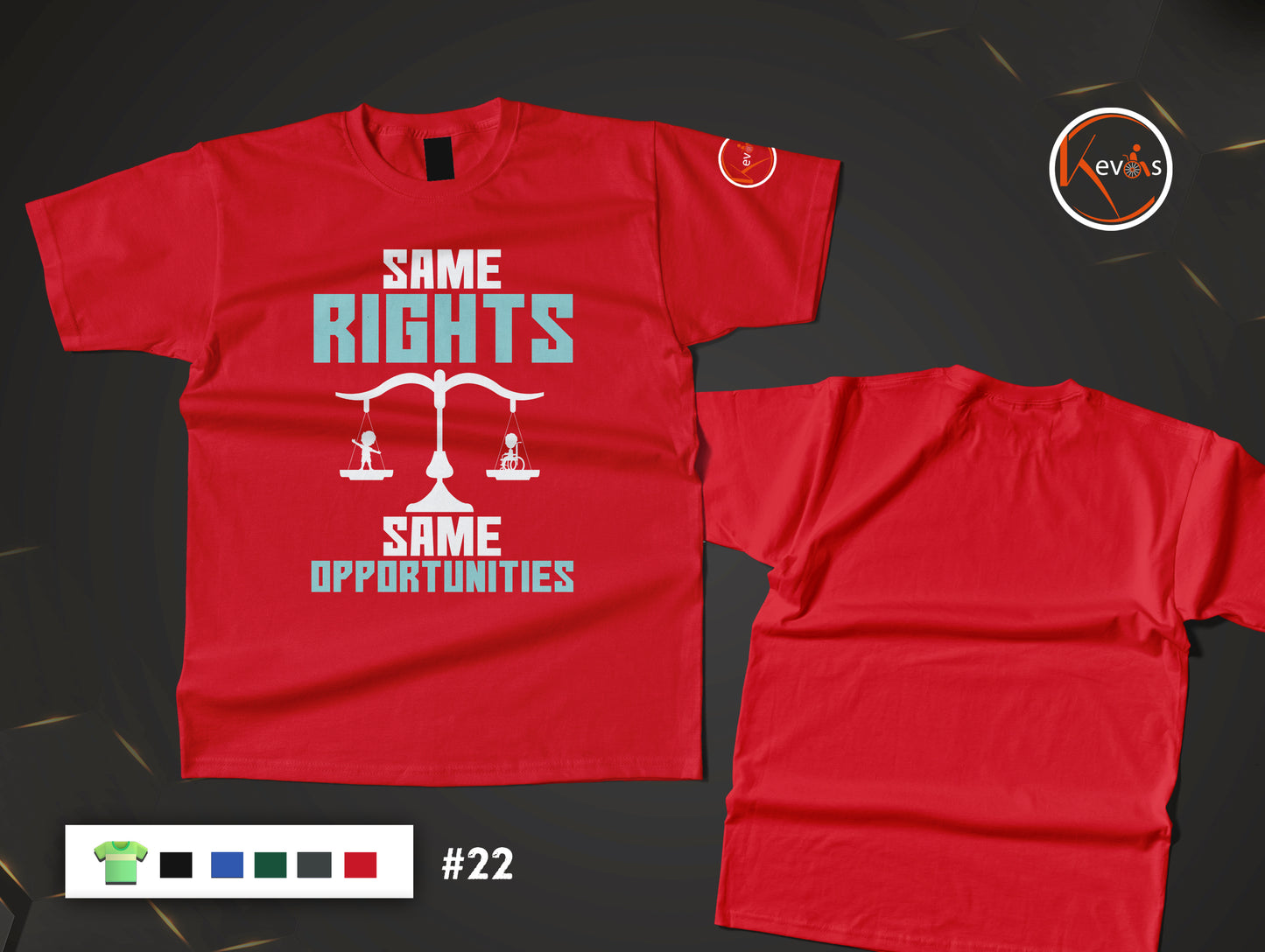 Same Rights Same Opportunities Adaptive Boy Shirt