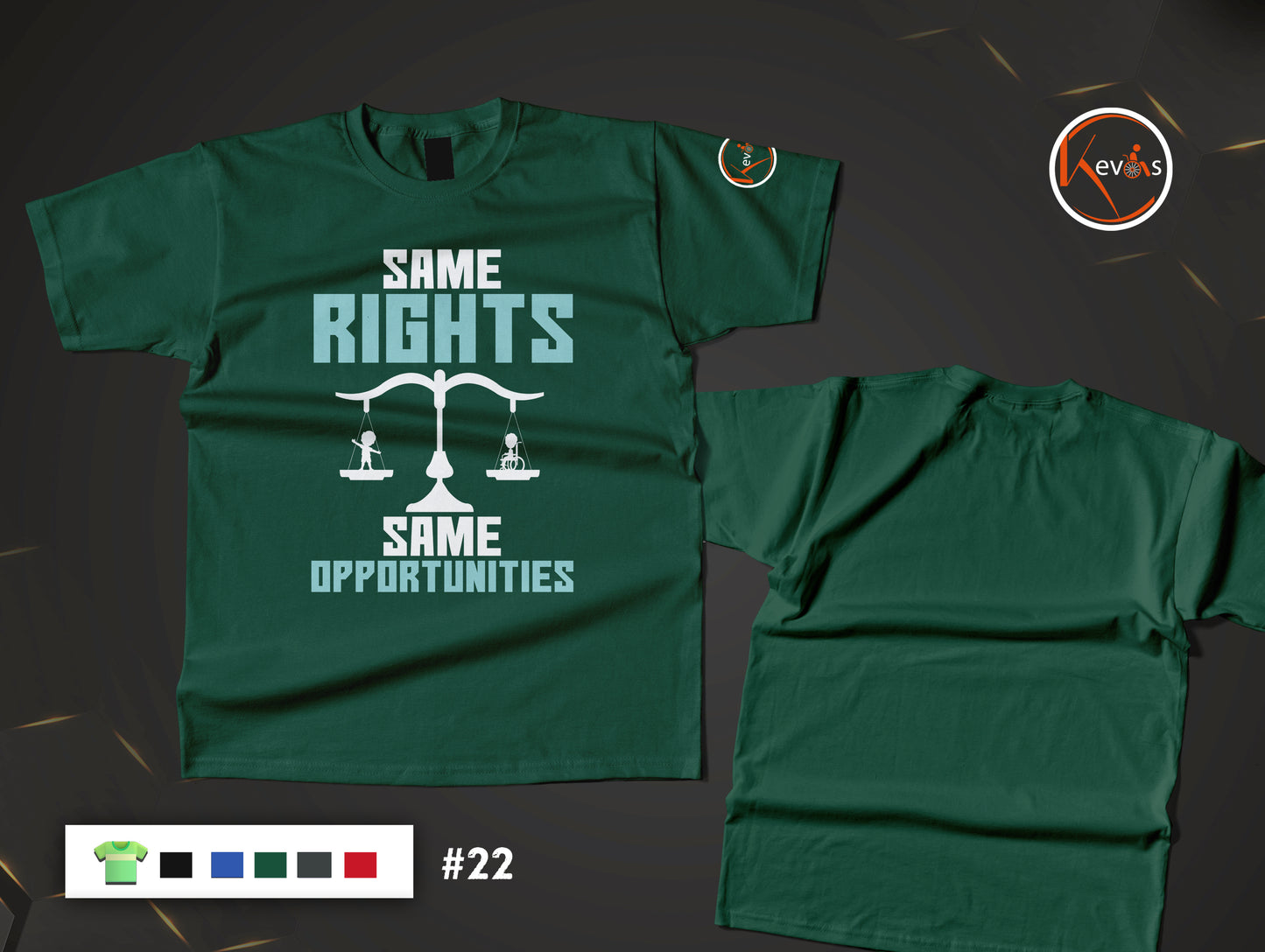 Same Rights Same Opportunities Adaptive Boy Shirt