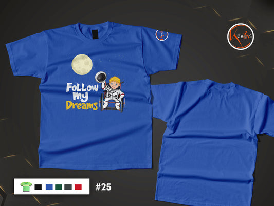 Follow My Dreams Adaptive Astronaut Boy Shirt
