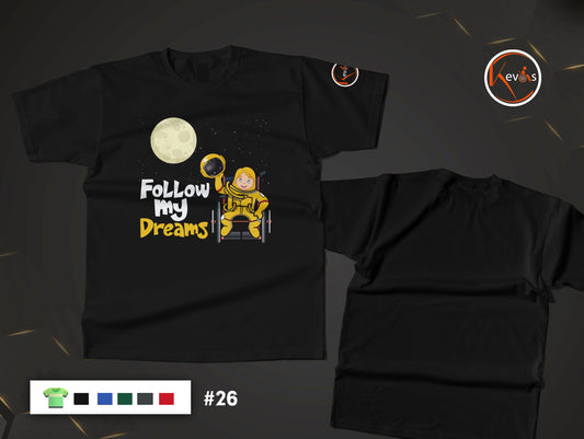 Follow My Dreams Adaptive Astronaut Girl Shirt