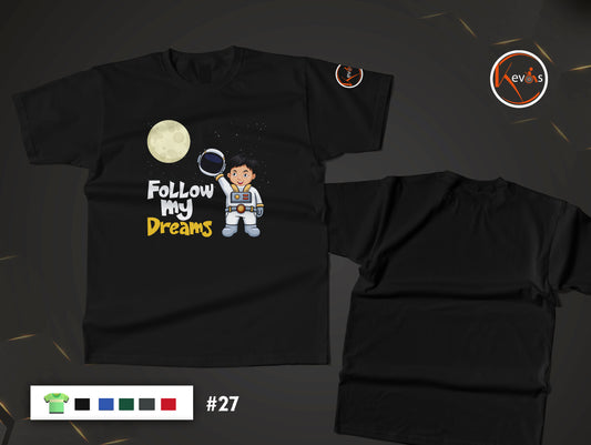 Follow My Dreams Autistic Astronaut Boy Shirt