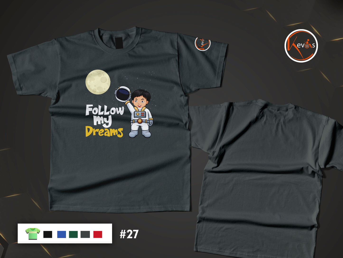 Follow My Dreams Autistic Astronaut Boy Shirt