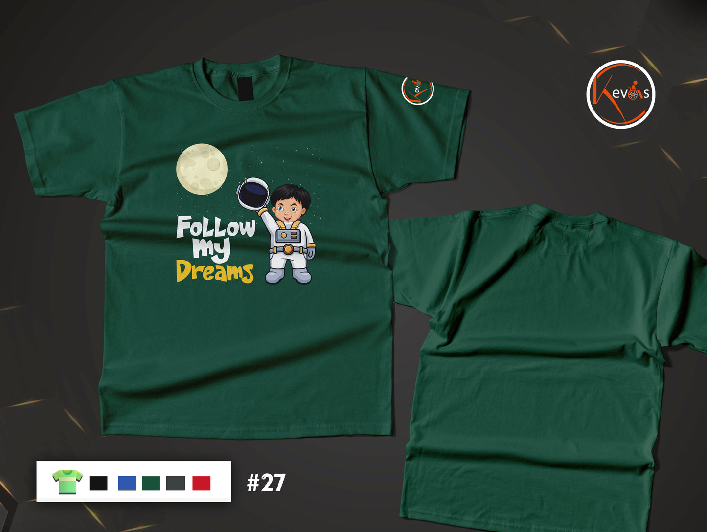Follow My Dreams Autistic Astronaut Boy Shirt