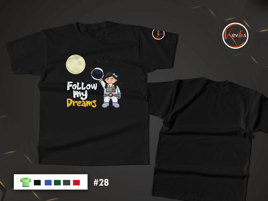 Follow My Dreams Autistic Astronaut Girl Shirt