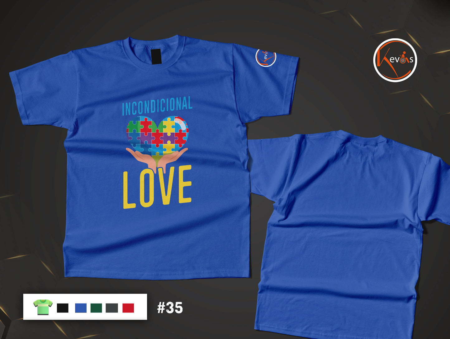 INCONDICIONAL Love Autism Awareness Shirt