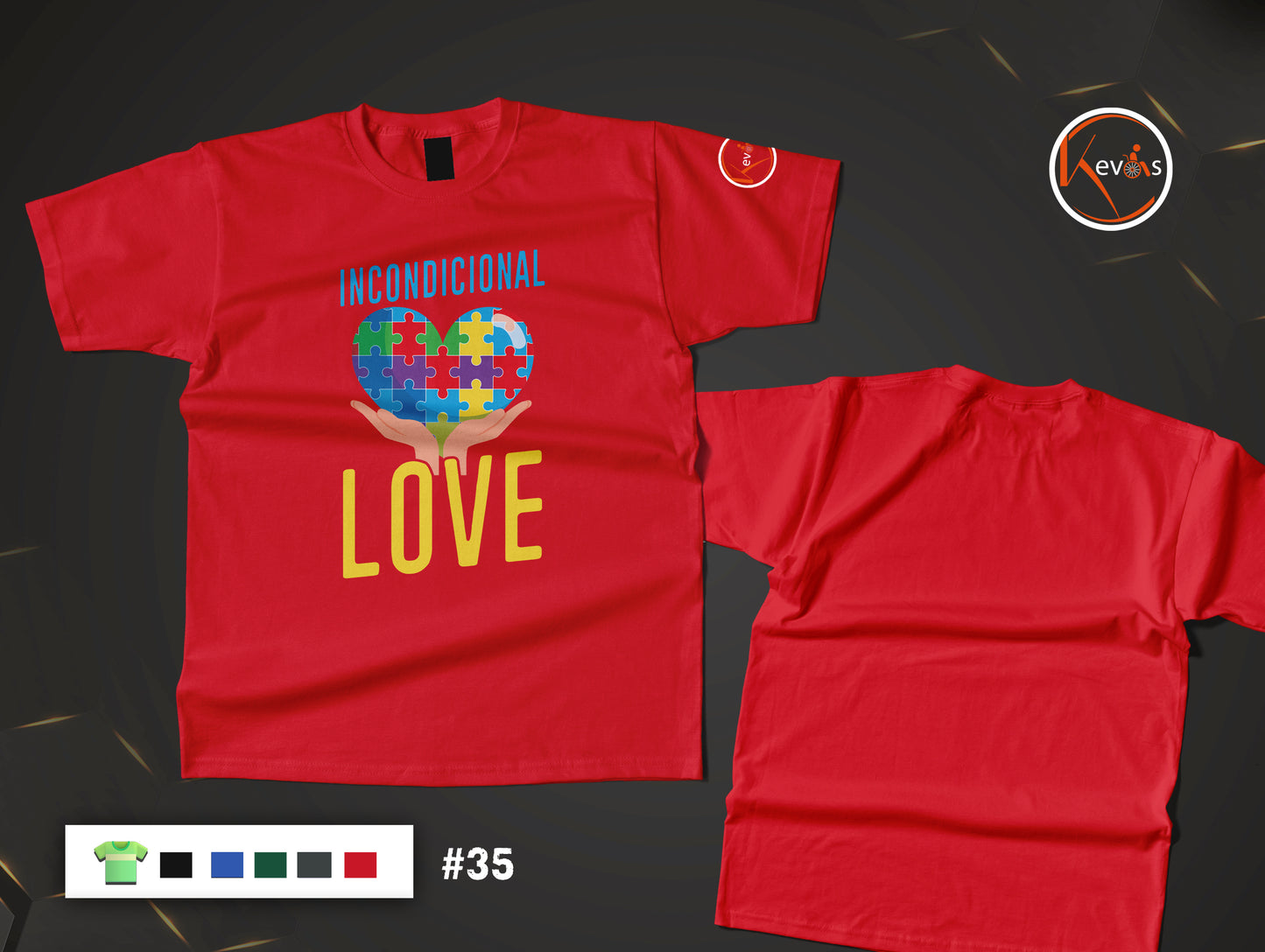 INCONDICIONAL Love Autism Awareness Shirt