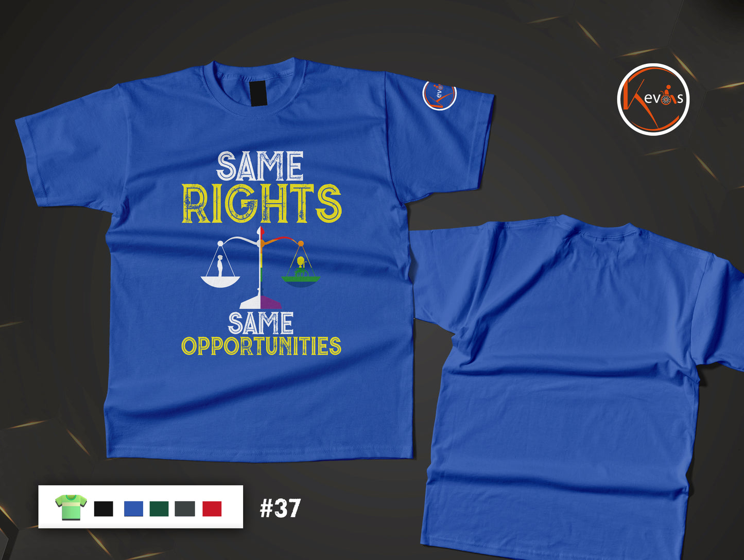 Same Rights Same Opportunities Adaptive & Autistic Boy Human Rights Shirt