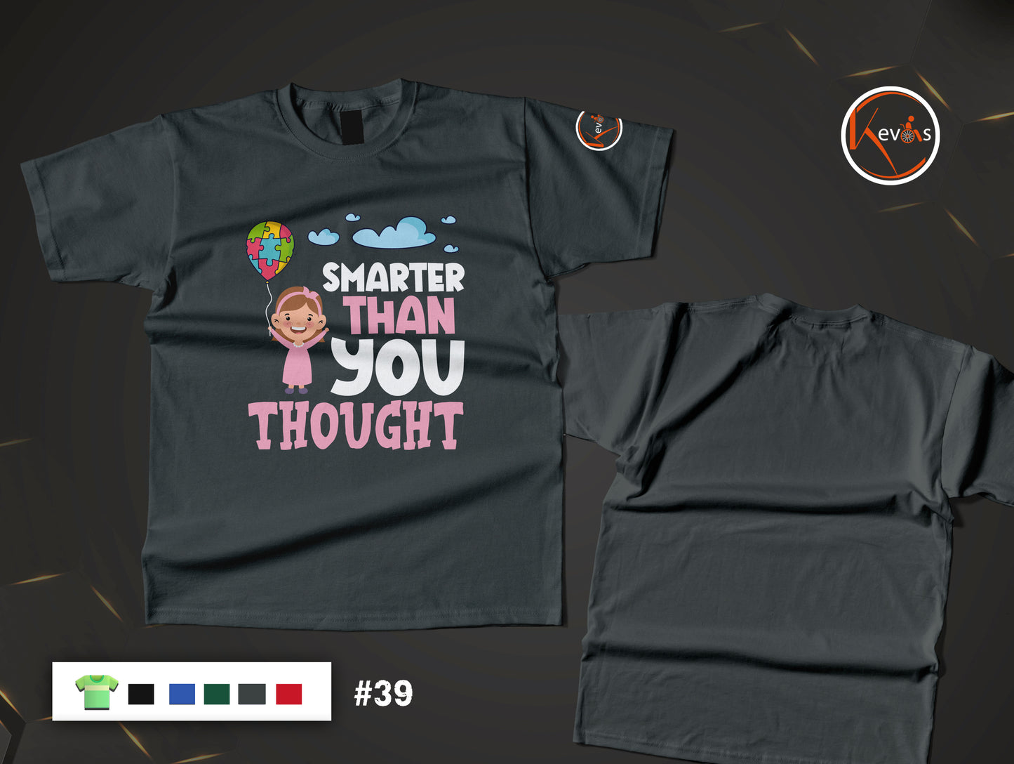 Smarter Than You Thought Autistic Girl Autism Awareness Shirt