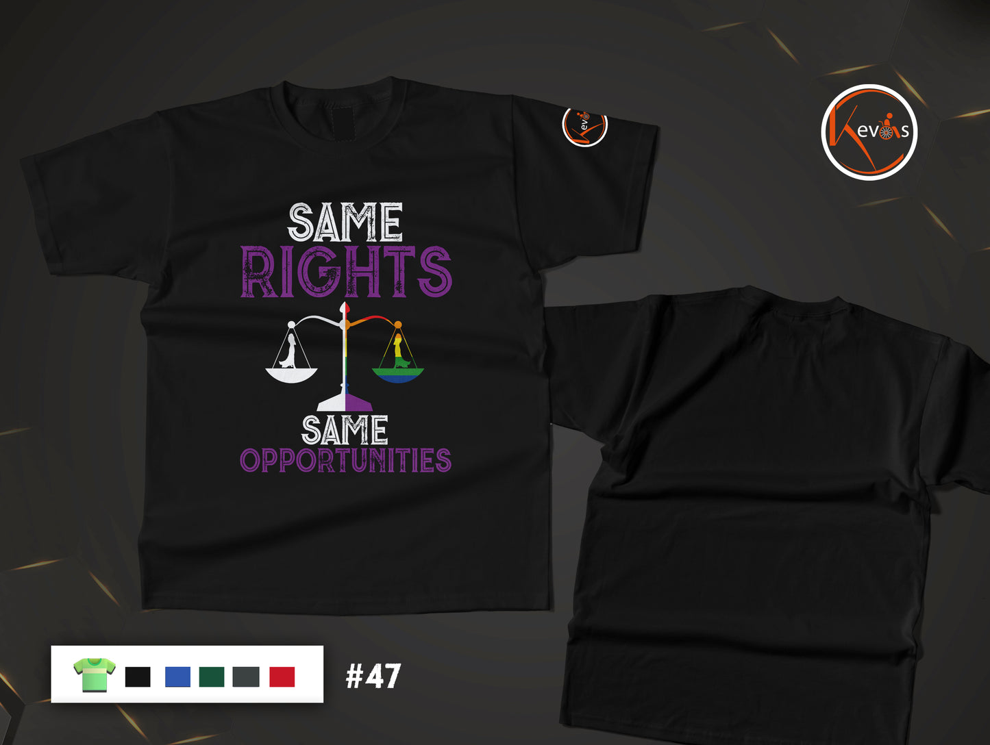 Same Rights Same Opportunities Autism Inclusion Shirt
