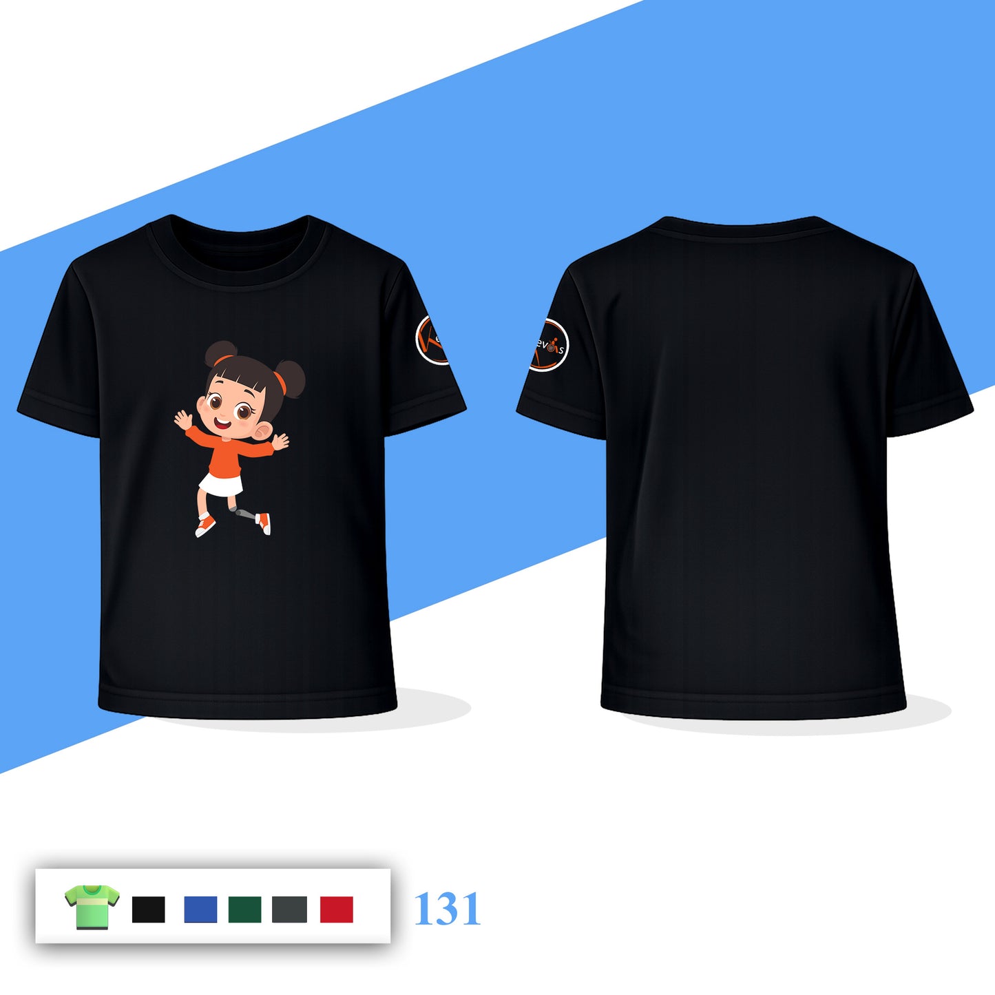Cute Girl | Disability Awareness Celebration Shirt for Kid