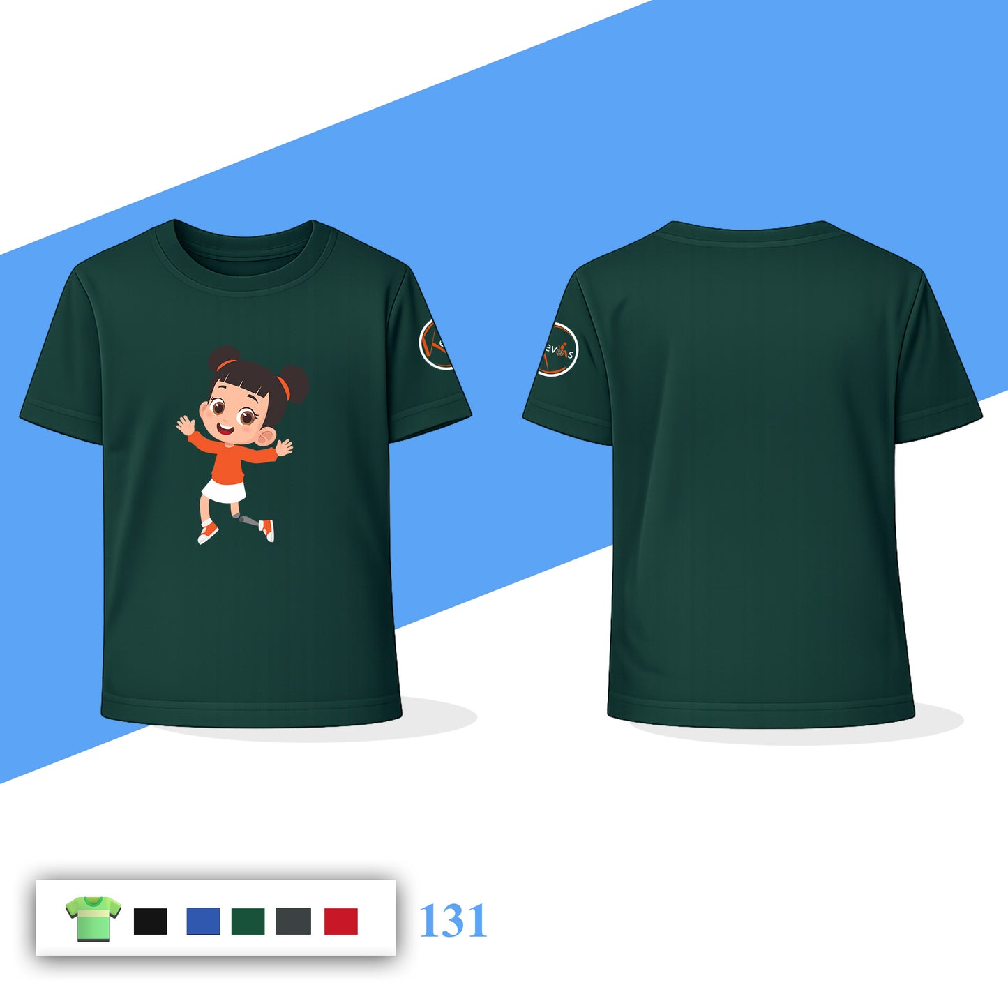 Cute Girl | Disability Awareness Celebration Shirt for Kid