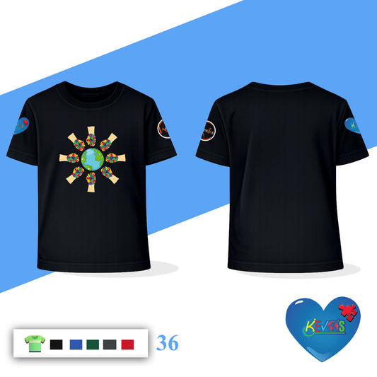 Autism Power Unity Shirt for Kids | Autism Awareness Tee for Children