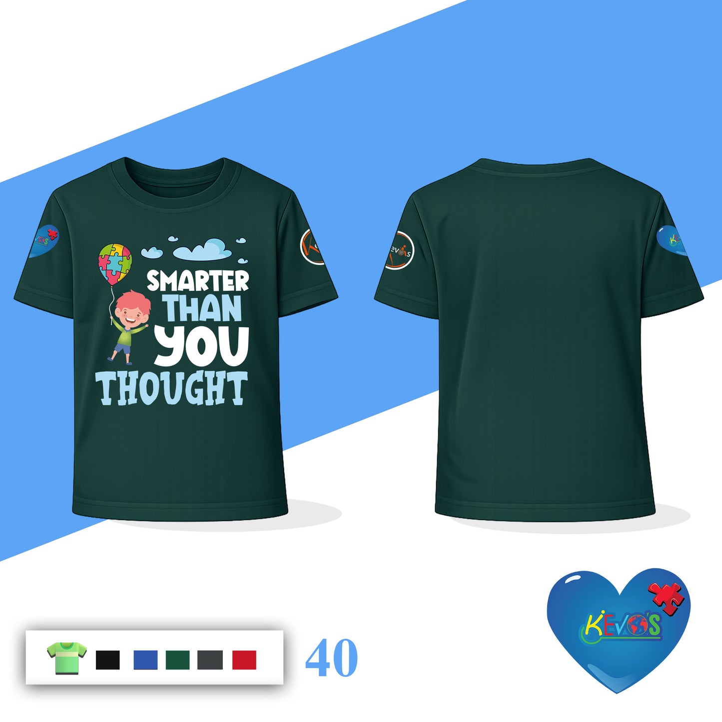 Smarter Than You Thought Autism Shirt for Boys Kids | Autism Tee