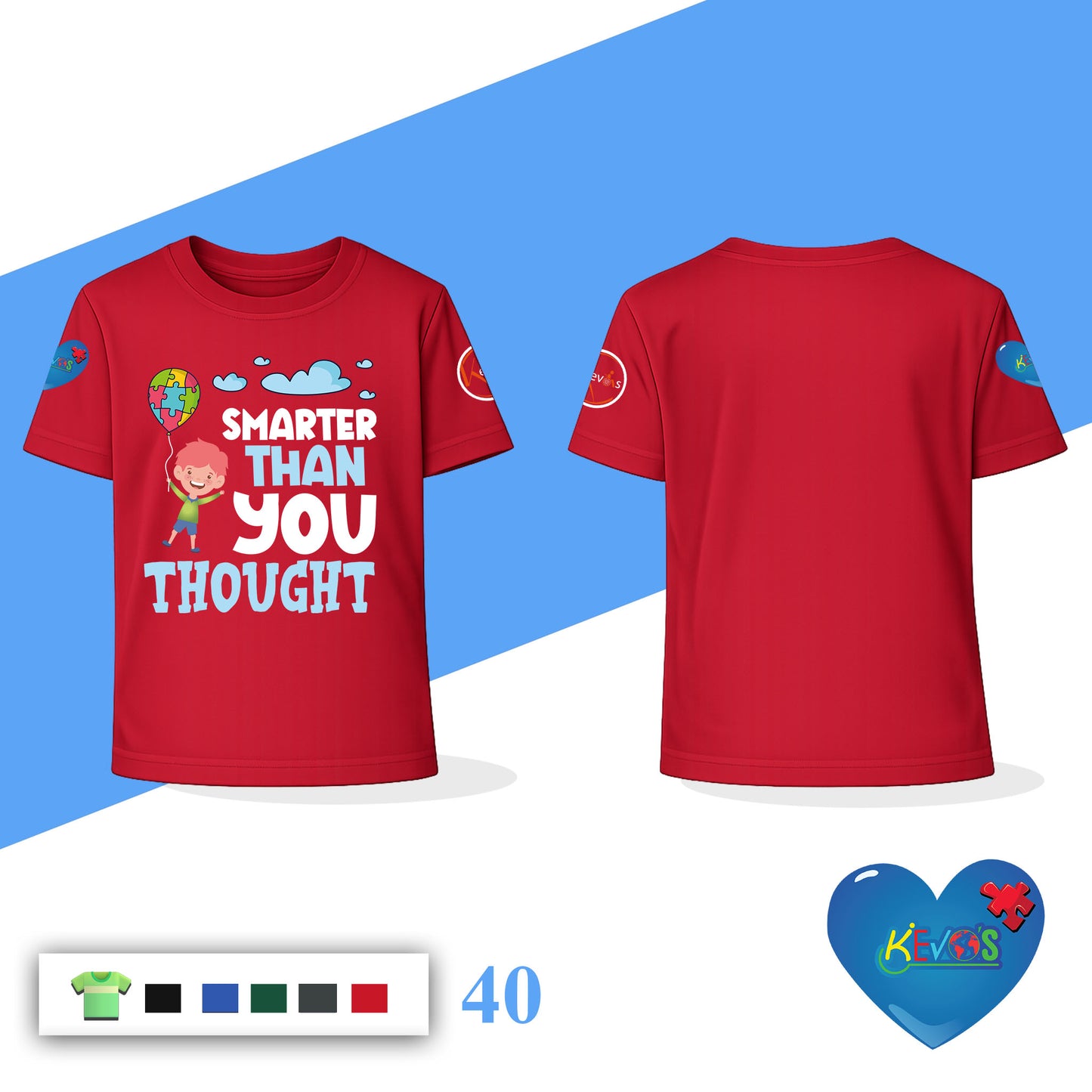 Smarter Than You Thought Autism Shirt for Boys Kids | Autism Tee